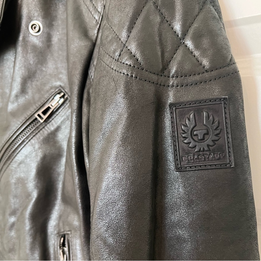 Belstaff Leather Jacket(never worn) - Picture 3 of 14
